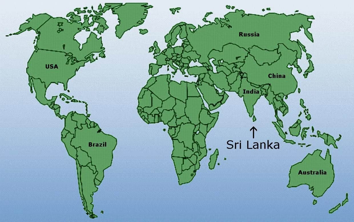 Gdzie leży Sri Lanka - informacje i ciekawostki