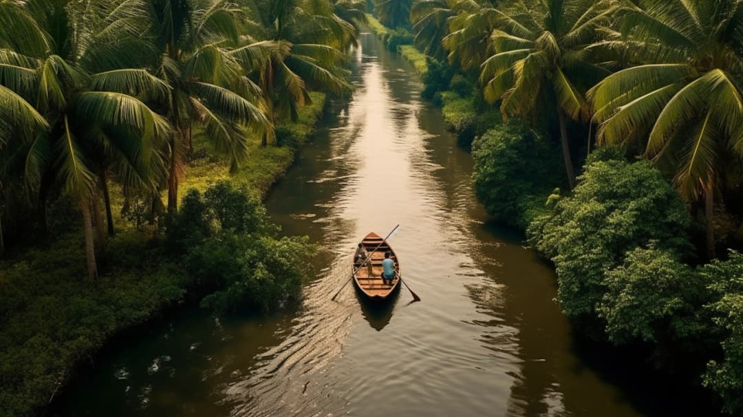 Delta Mekong - Rejsy, Krajobrazy, Komary