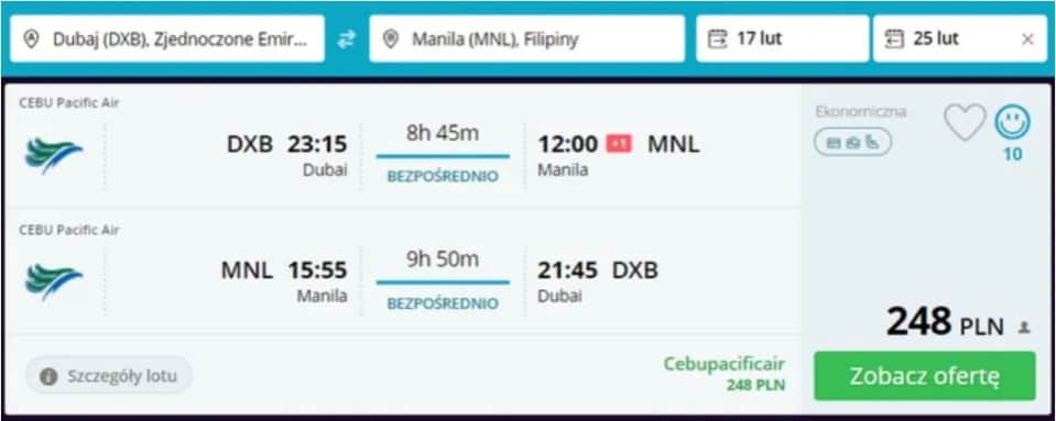 Ile Naprawdę Trwa Lot na Filipiny? Czas Przelotu z Polski i Najszybsze Połączenia